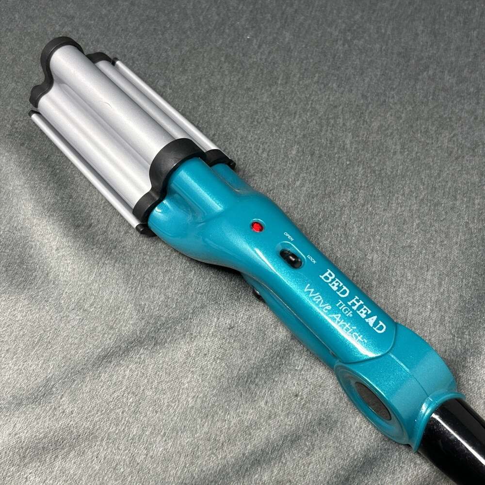 Bed Head TIGI Wave Artist Deep Beachy Waves Ceramic Hair Crimper Curler WORKS